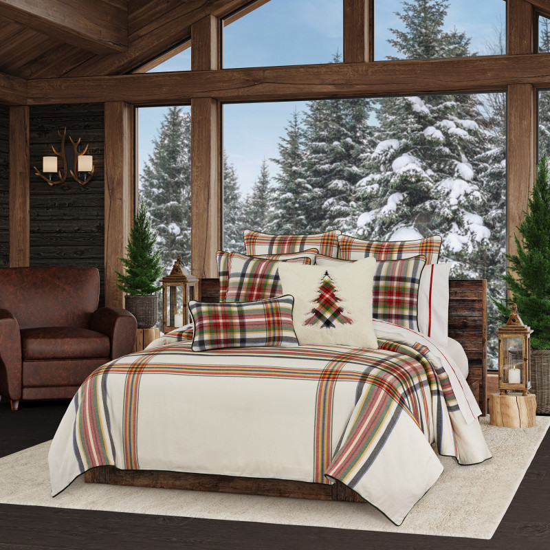 Red Full/Queen 3Pc. Comforter Set