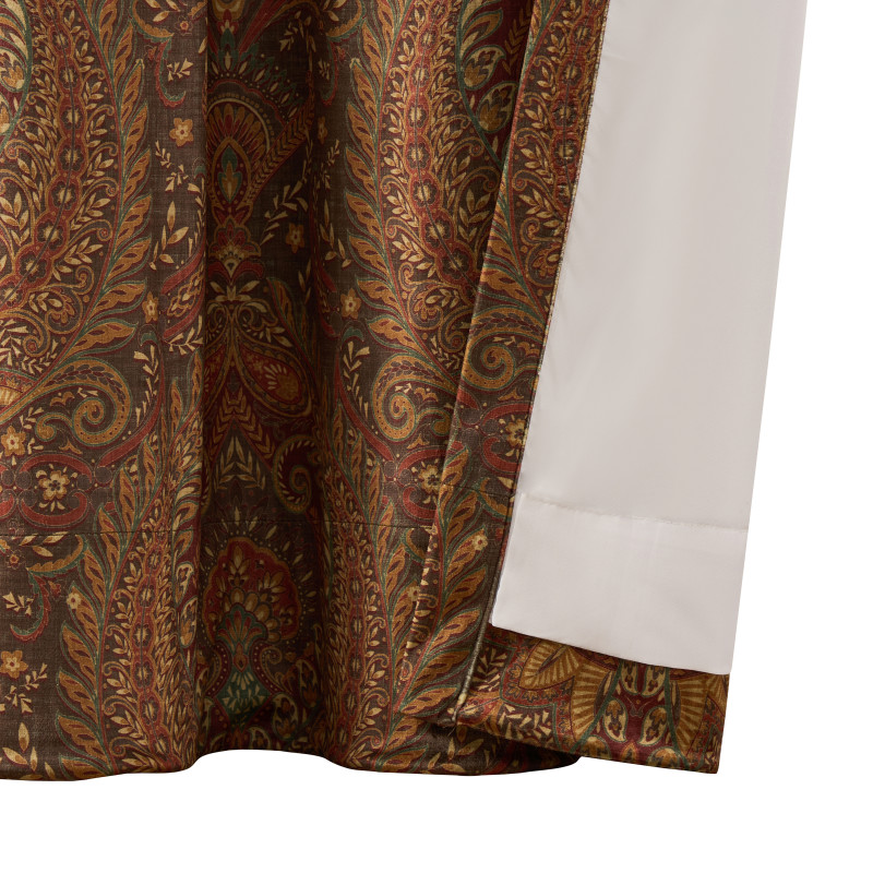 Chocolate 84inch Window Panel Pair