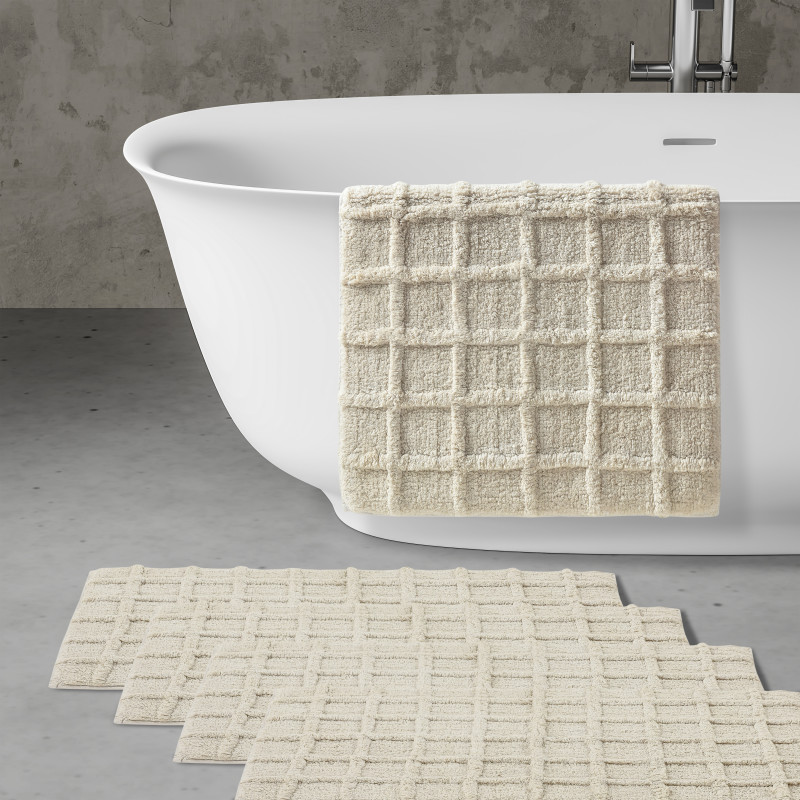 Linen Bath Rug