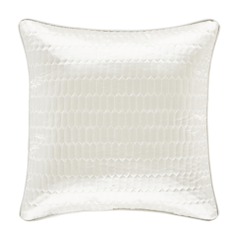 Ivory 20inch Square Decorative Throw Pillow