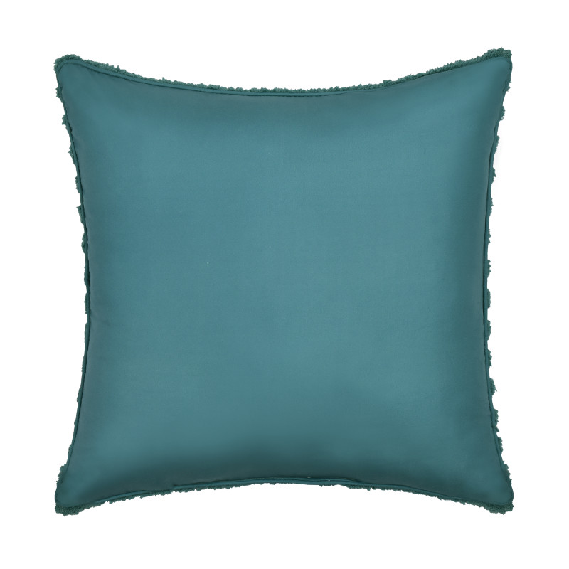 Teal 20inch Square Decorative Throw Pillow