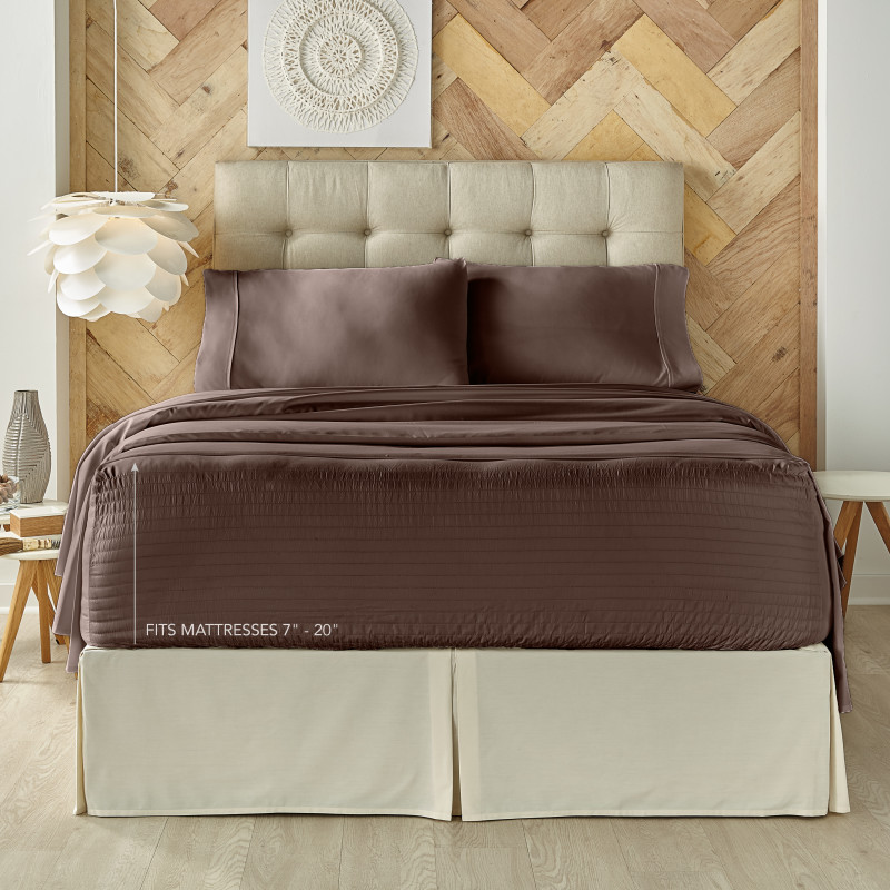 Chocolate Full 4Pc. Sheet Set
