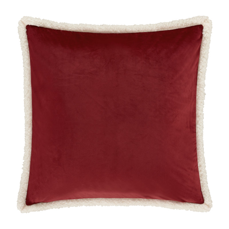 Crimson Euro Quilted Sham