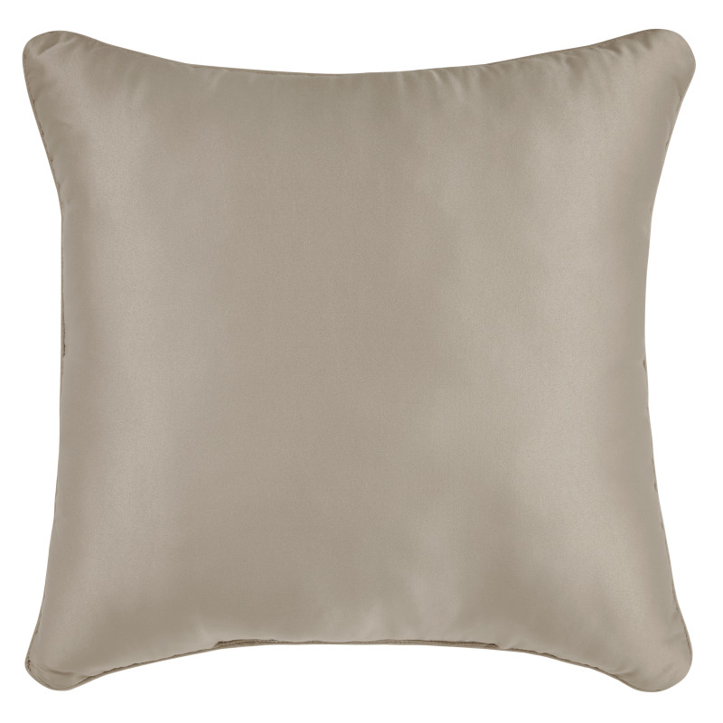 Pebble 20inch Square Quilted Decorative Throw Pillow