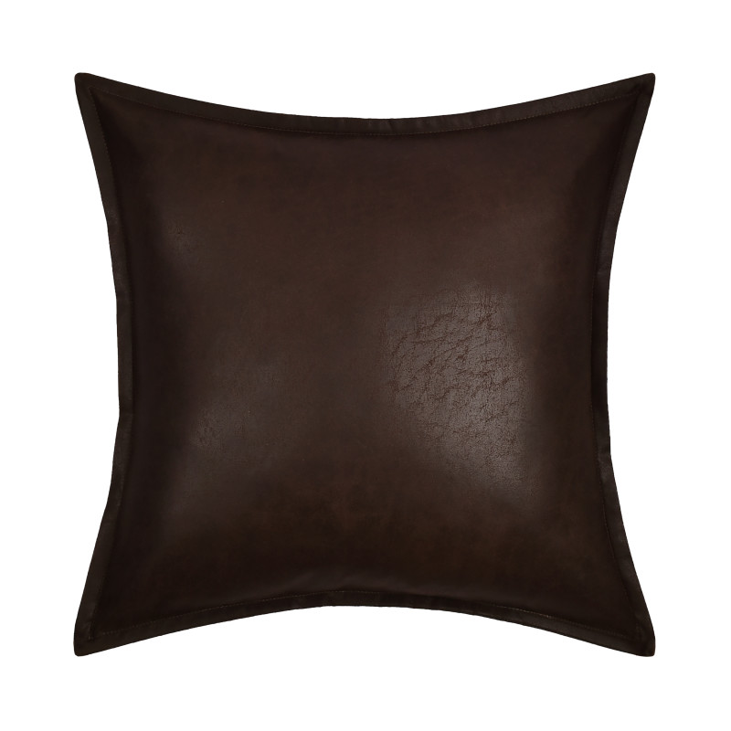 Brown 18inch Square Decorative Throw Pillow