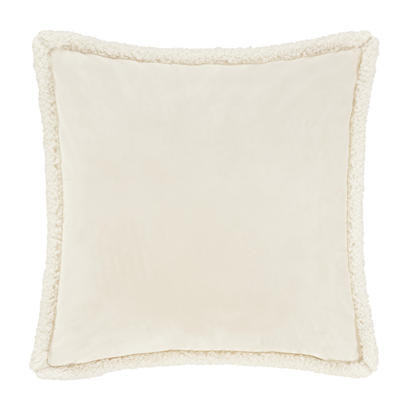 Winter White Euro Quilted Sham