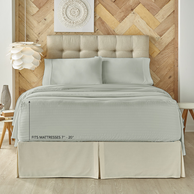 Powder Blue King 4Pc. Sheet Set