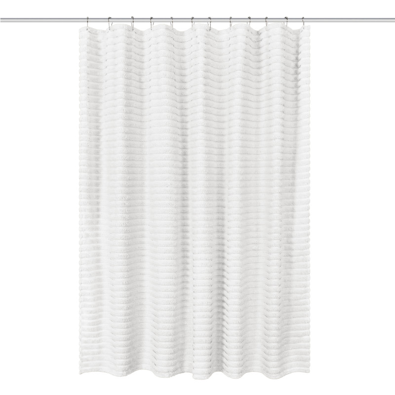 White Shower Curtain