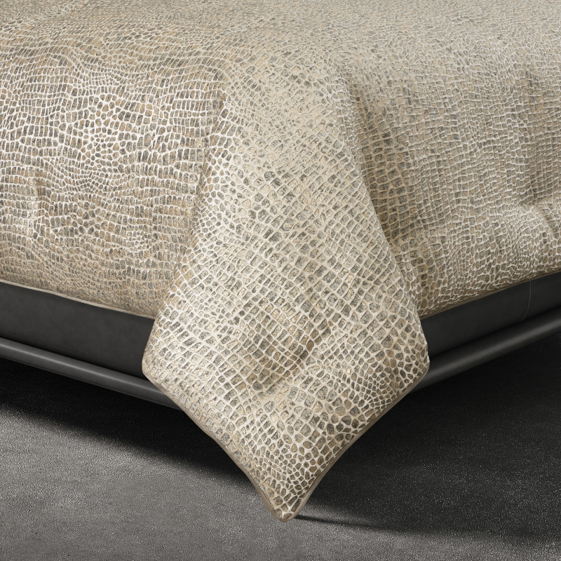 Pewter Full/Queen 3Pc. Comforter Set
