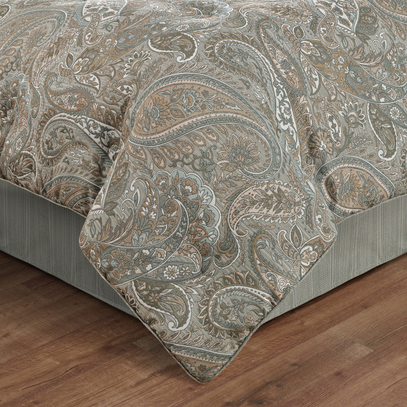 Aqua Queen 4Pc. Comforter Set
