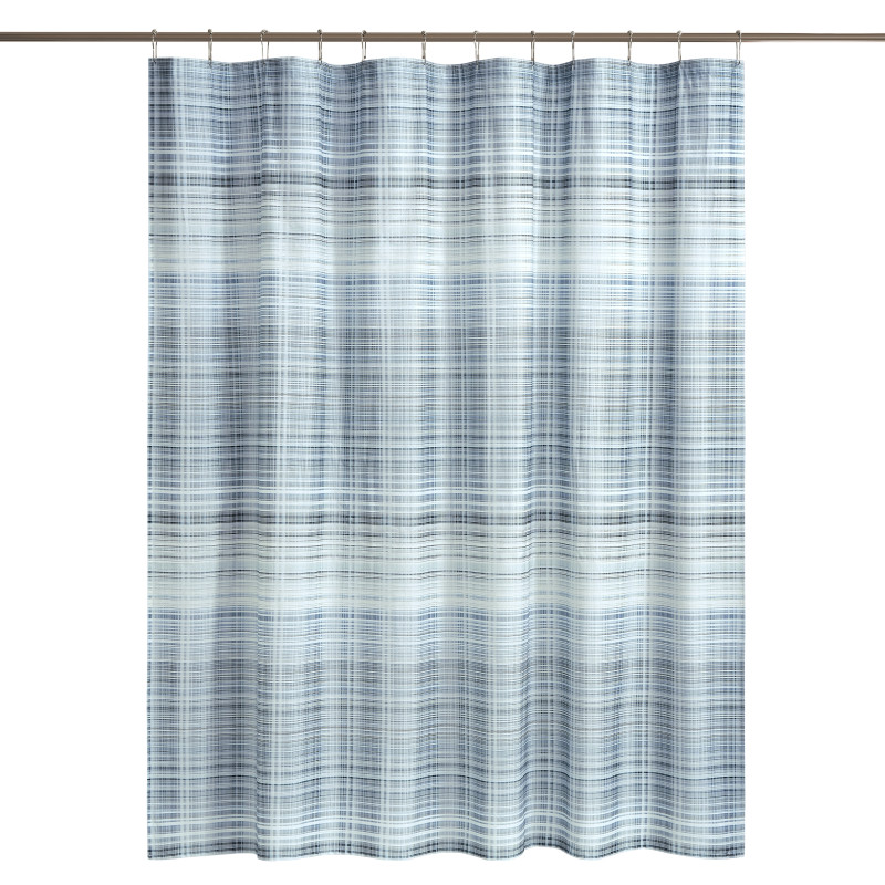 Blue Shower Curtain