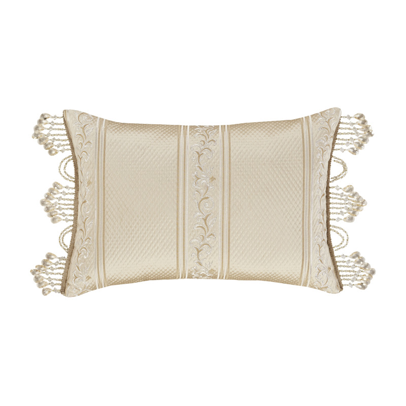 Champagne Boudoir Decorative Throw Pillow