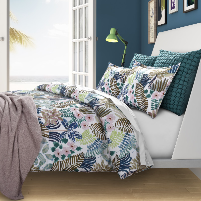 Teal Full/Queen 3Pc. Comforter Set