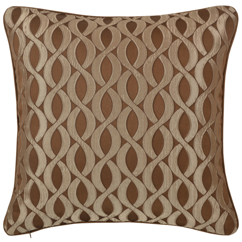 Copper 20inch Square Decorative Throw Pillow