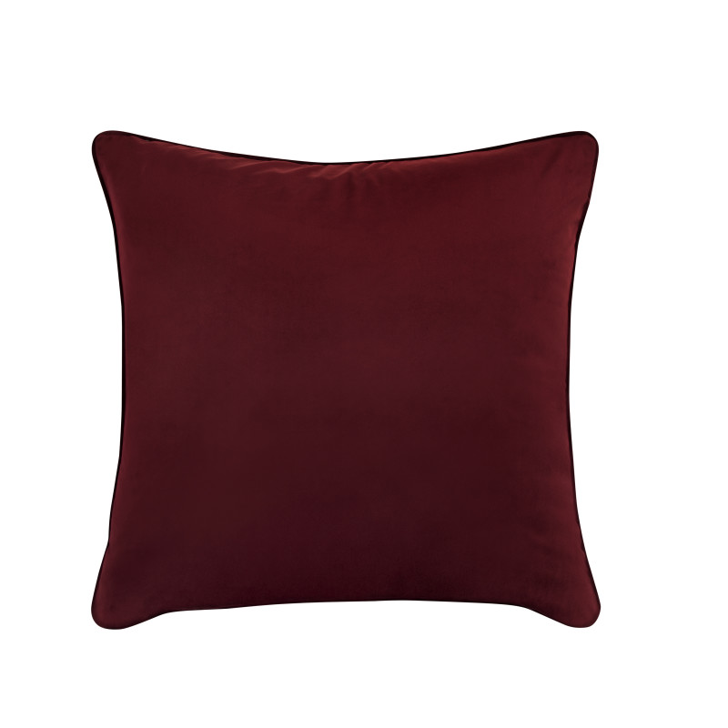 Crimson 20inch Square Decorative Throw Pillow