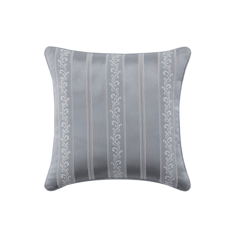 Powder Blue 20inch Square Decorative Throw Pillow