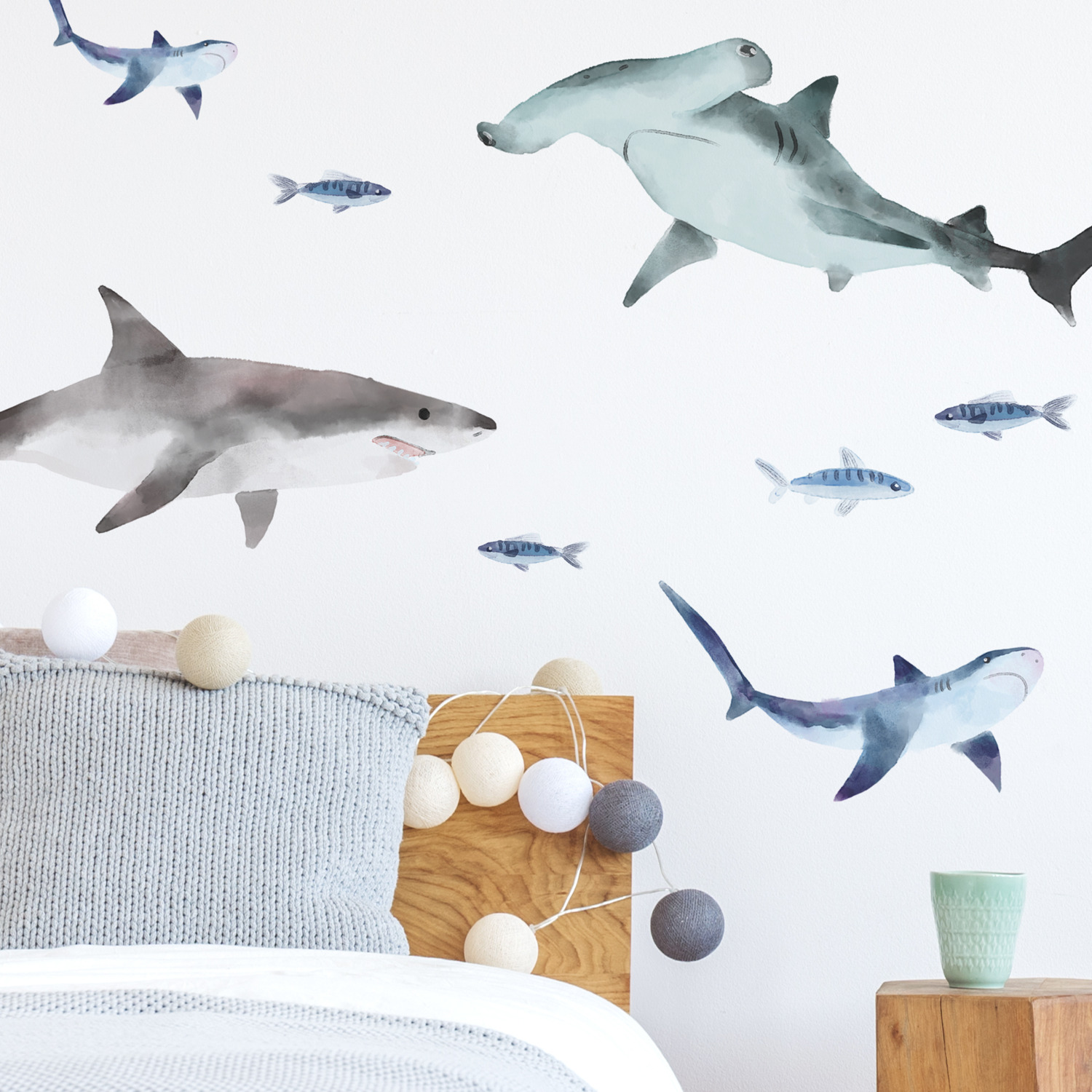 Shark Decal Code Sharks Wall Decals | York Design Group Product Catalog