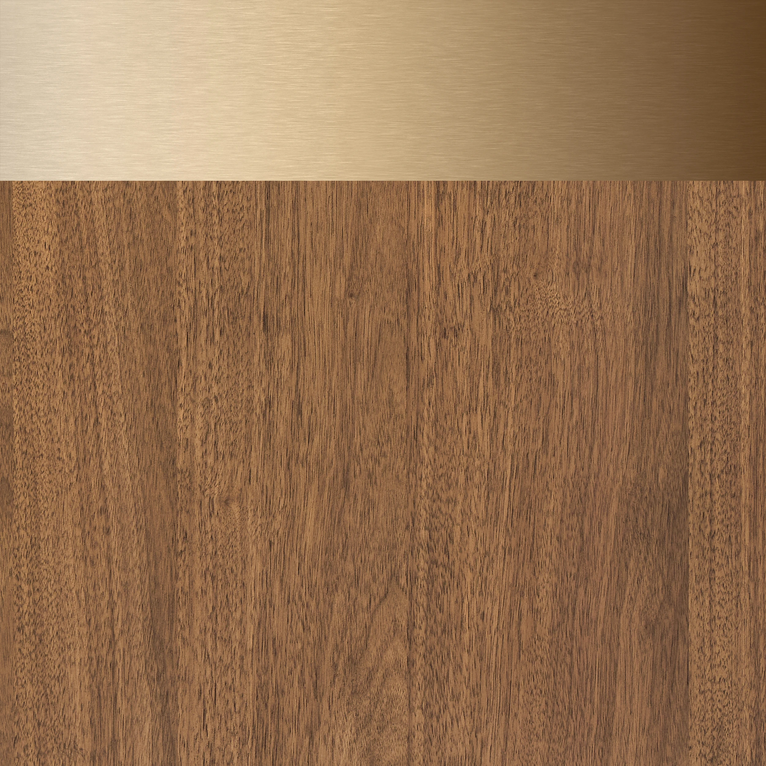 Toasted Walnut with Satin Bronze Trim