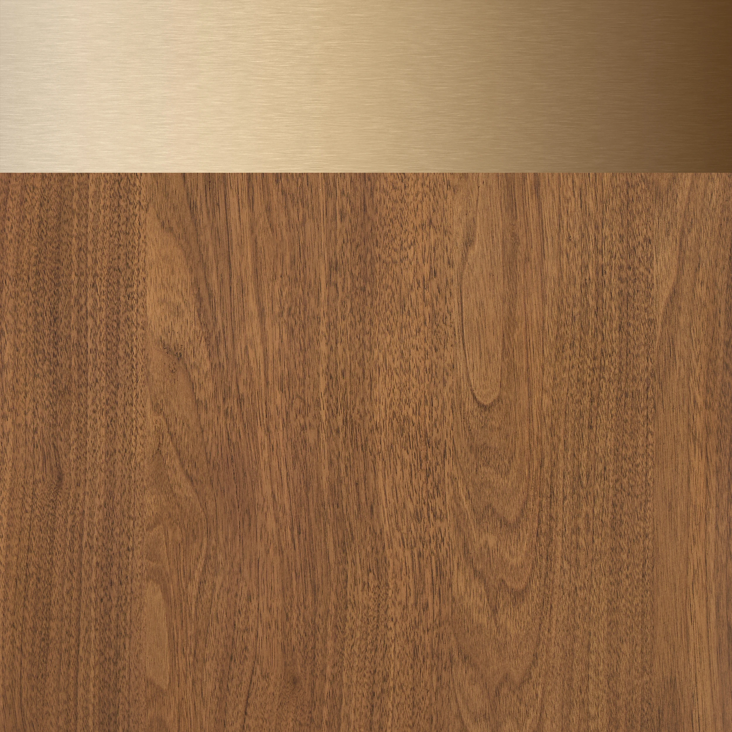 Toasted Walnut with Satin Bronze Trim