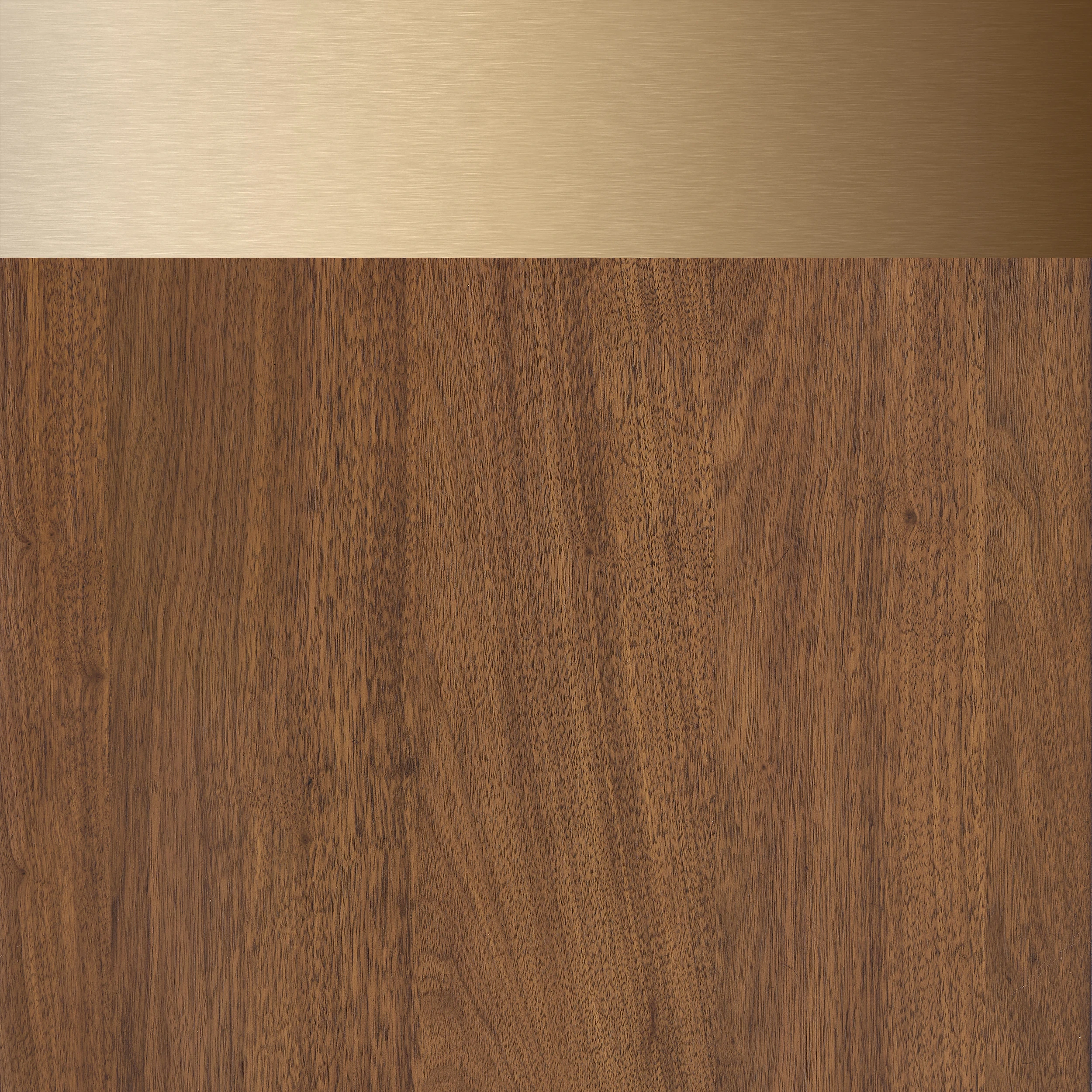 Toasted Walnut with Satin Bronze Trim