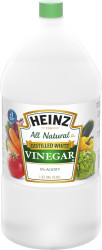Heinz All Natural Distilled White Vinegar 5% Acidity, 1.32 gal Jug image
