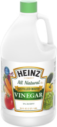 Heinz All Natural Distilled White Vinegar 5% Acidity, 64 oz Jug image