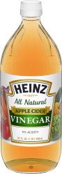 Heinz All Natural Apple Cider Vinegar 5% Acidity , 32 fl oz Bottle image