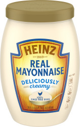 Heinz Deliciously Creamy Real Mayonnaise, 30 fl oz Jar image