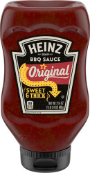 Heinz Original Sweet & Thick BBQ Sauce, 21.4 oz Bottle image
