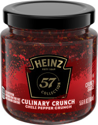 Heinz 57 Collection Culinary Crunch Chili Pepper Crunch Sauce 5.6 fl oz image