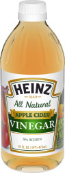 Heinz All Natural Apple Cider Vinegar 5% Acidity, 16 fl oz Bottle image