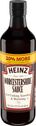 Heinz Worcestershire Sauce, 18 fl oz Bottle image
