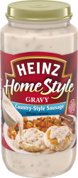 Heinz Home-style Country-Style Sausage Gravy 18 oz Jar image
