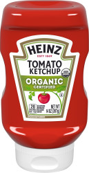 Heinz Organic Tomato Ketchup, 14 oz Bottle image