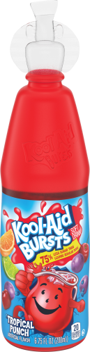 Kool-Aid Bursts Tropical Punch Soft Drink - 6.75 fl oz Bottle