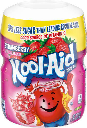 Kool-Aid Strawberry Drink Mix 19 oz. Canister