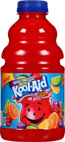 Kool-Aid Tropical Punch Drink 32 fl. oz Bottle