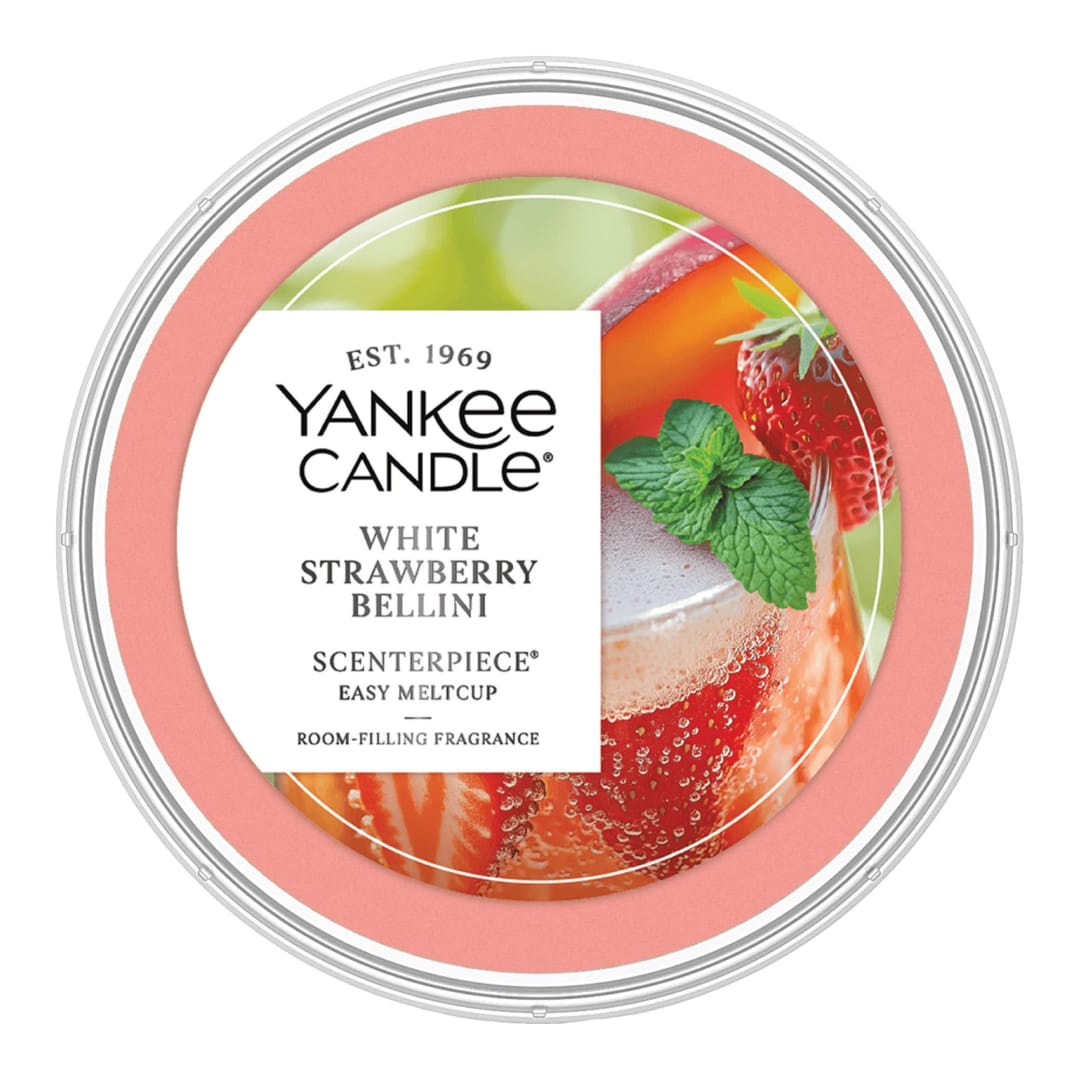 Yankee Candle® White Strawberry Bellini Scenterpiece Easy MeltCup