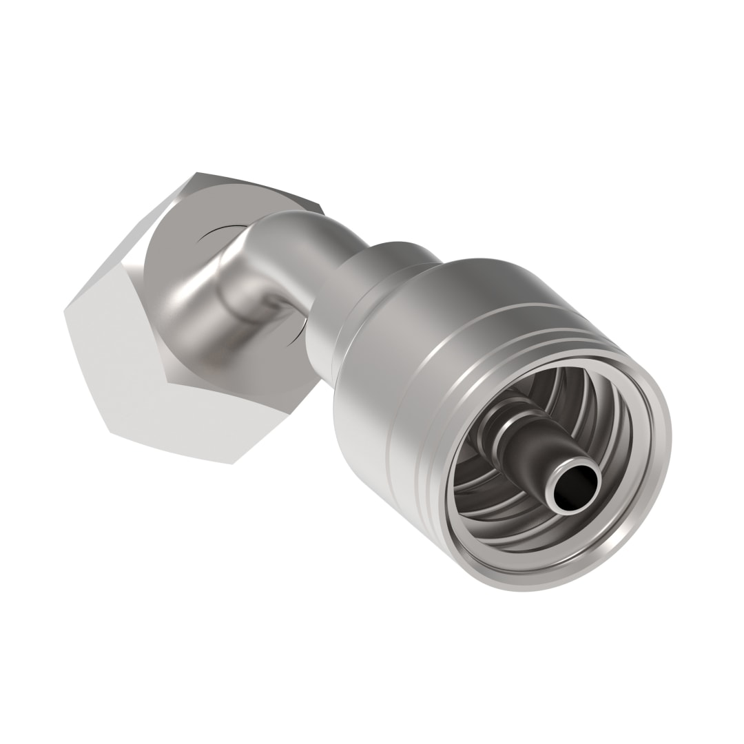 Aeroquip Female Dko L 45d M52x2.0 X 1 1/2 Hose Fitting