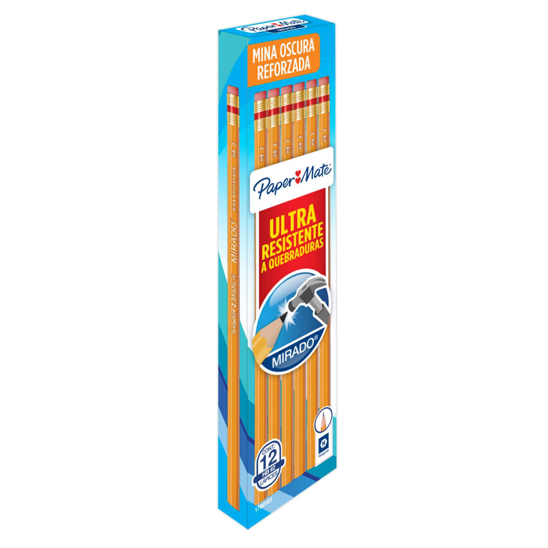 LAPIZ MIRADO N.2 CAJA X 12