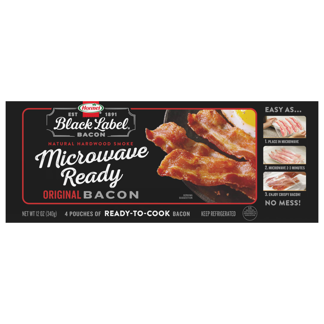 HORMEL BLACK LABEL Bacon Microwave Ready
