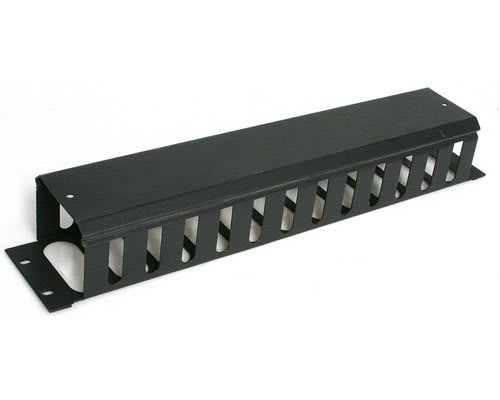 2U Cable management with Cap
