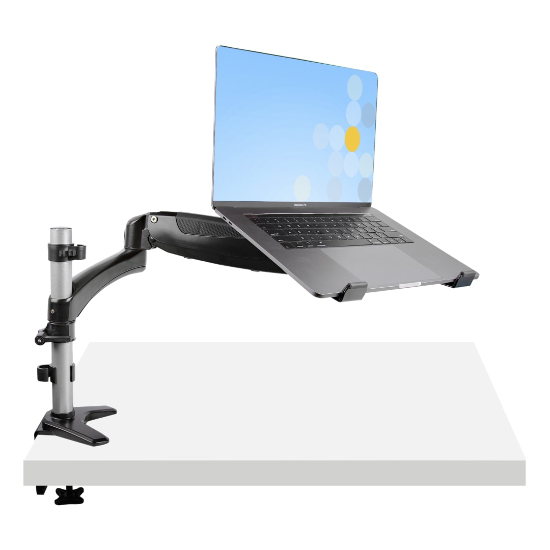 Desk-Mount Laptop Arm - Full Motion - Articulating