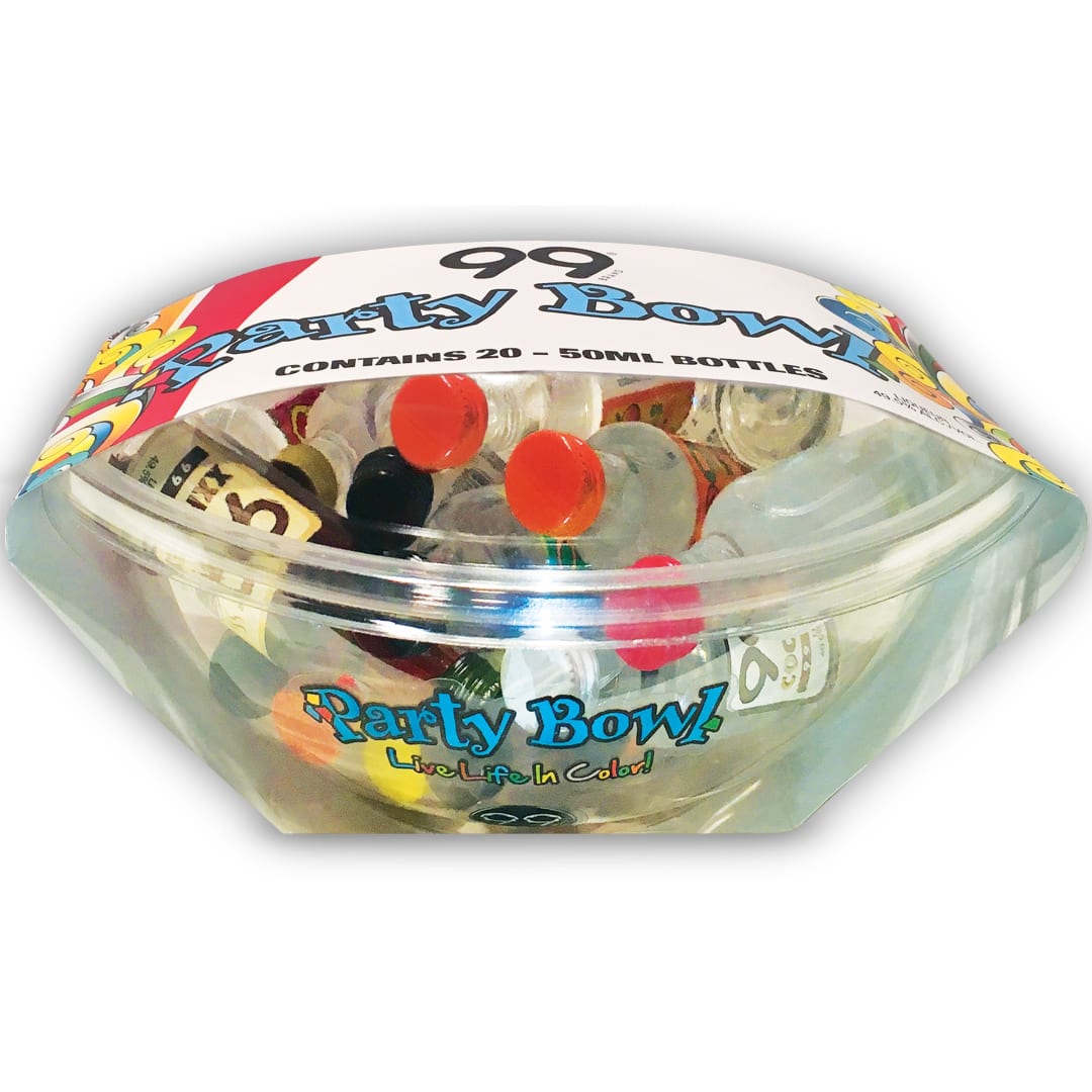 99 Assorted Party Bowl 50ml 99 Proof 20pk