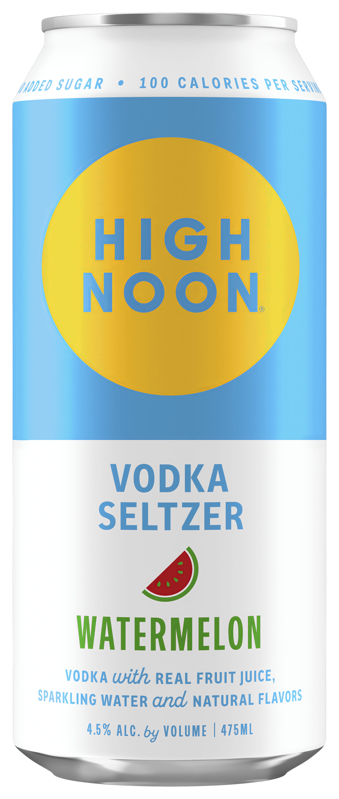 High Noon Watermelon Vodka Hard Seltzer 16oz Can
