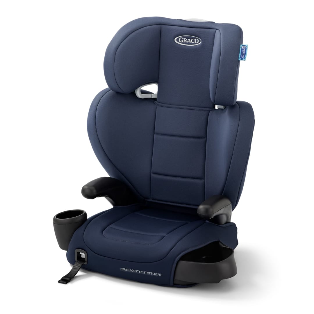 Graco® TurboBooster® Stretch2Fit™ Booster, Mariner, Display