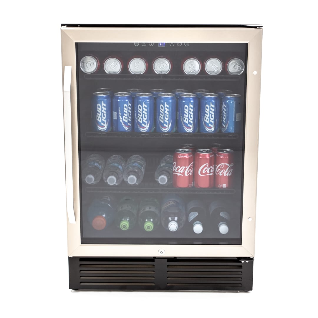 BCA516SS - Avanti 130 Can Beverage Center, Stainless Steel