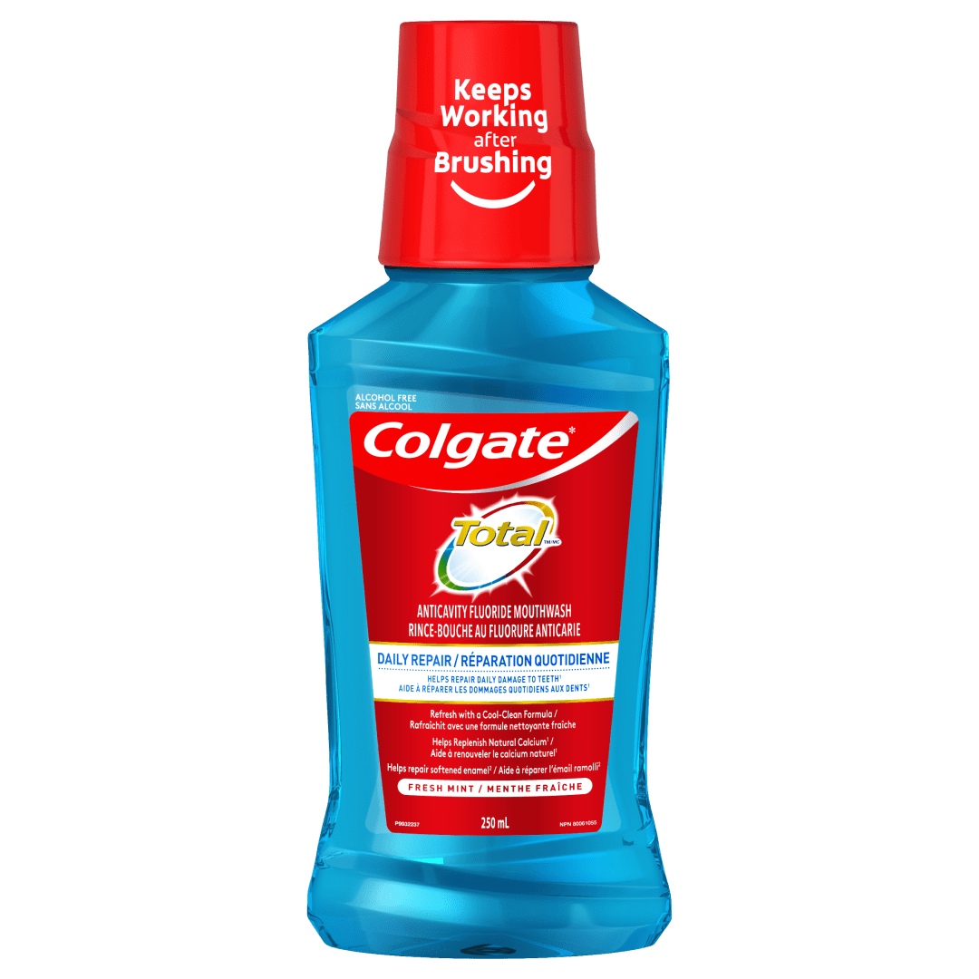 Cogate Total Daily Repair Mouthwash, Fresh Mint - 25 mL