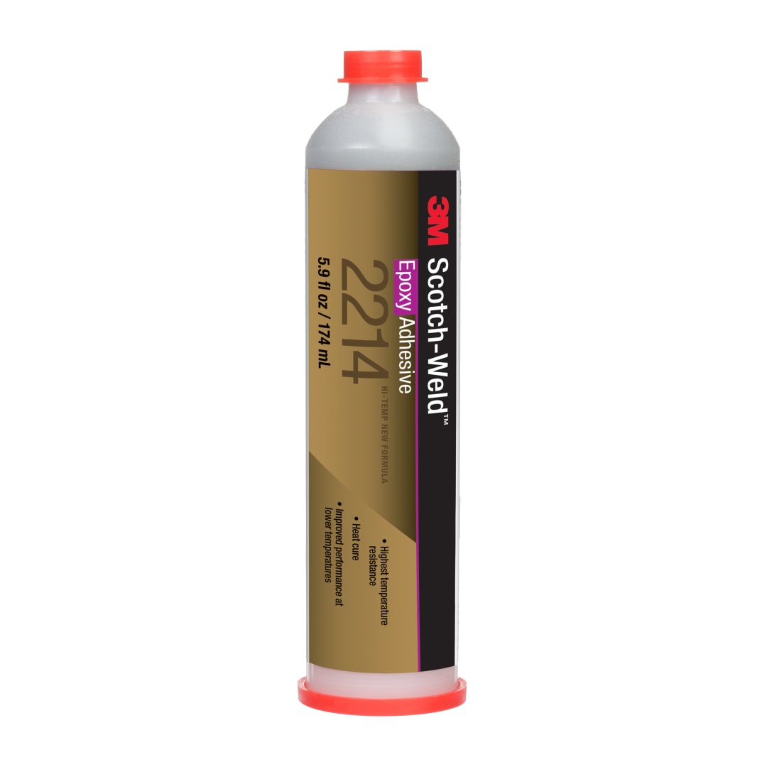 3M™ Scotch-Weld™ Epoksi Yapıştırıcı 2214 HT/NF, Yüksek Sıcaklık Yeni Formül, Gri, 177 ml