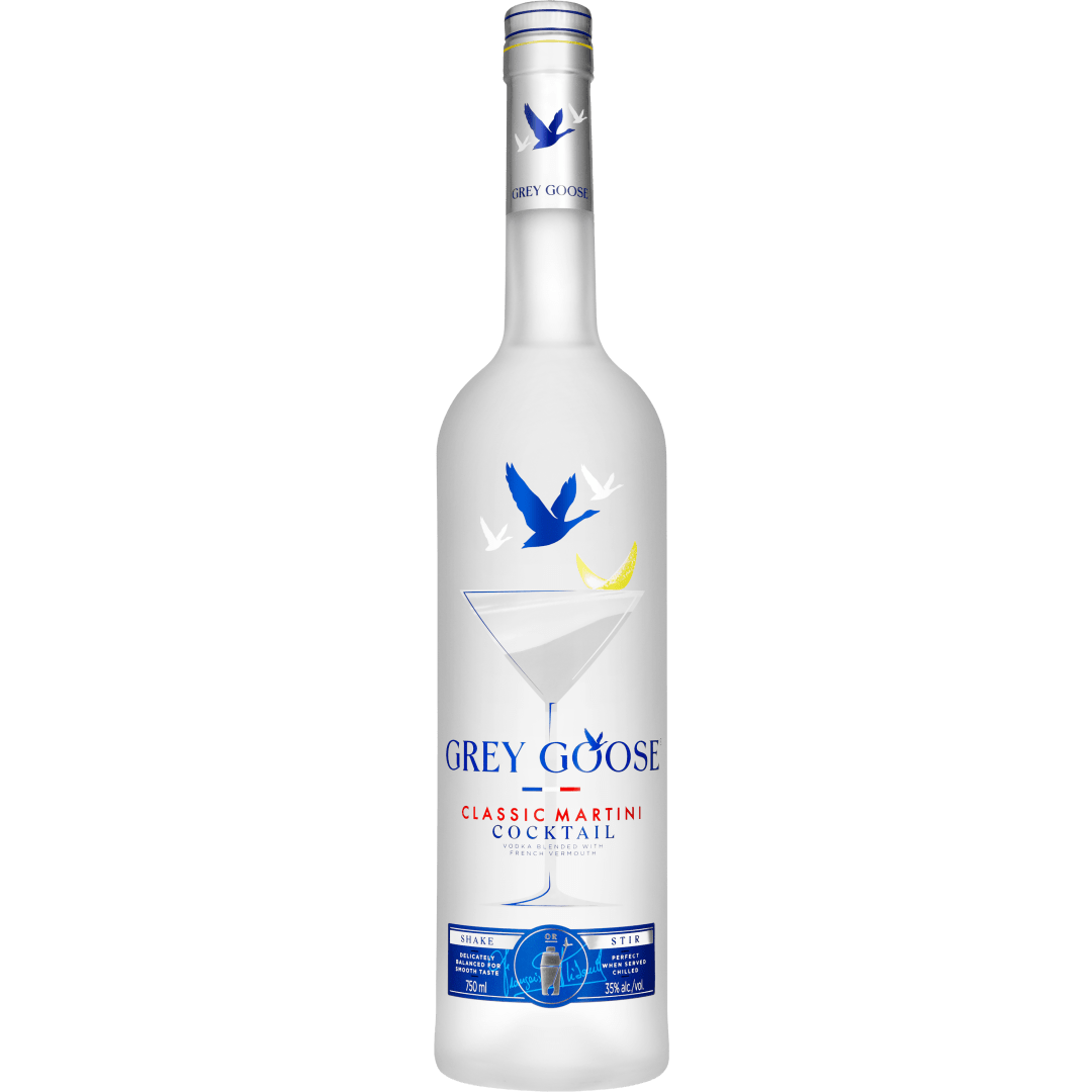 Grey Goose Classic Martini Cocktail Ready To Serve 35% 750mL